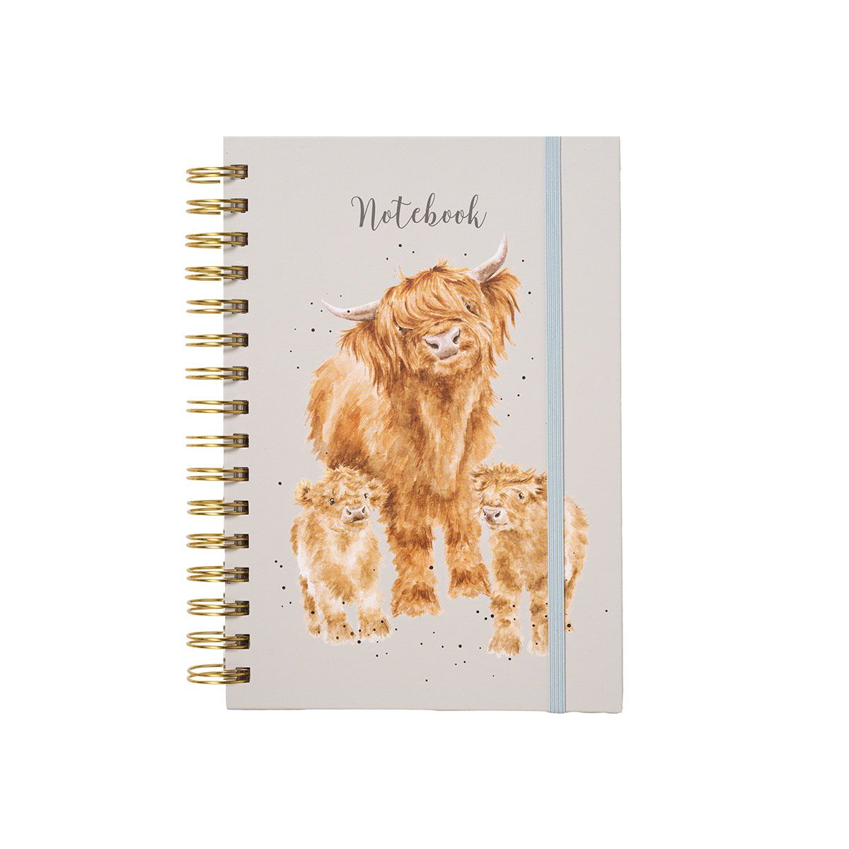 'HIGHLAND COO' HIGHLAND COW NOTEBOOK