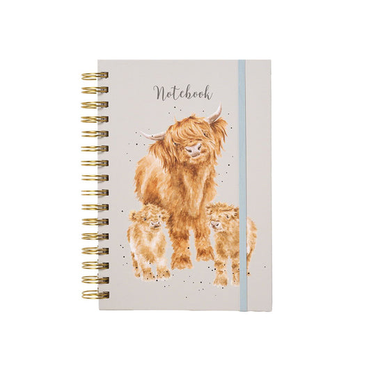 'HIGHLAND COO' HIGHLAND COW NOTEBOOK